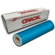 Oracal 651 Permanent Self-Adhesive Premium Craft Sticker Vinyl 12" x 5ft Roll - Light Blue