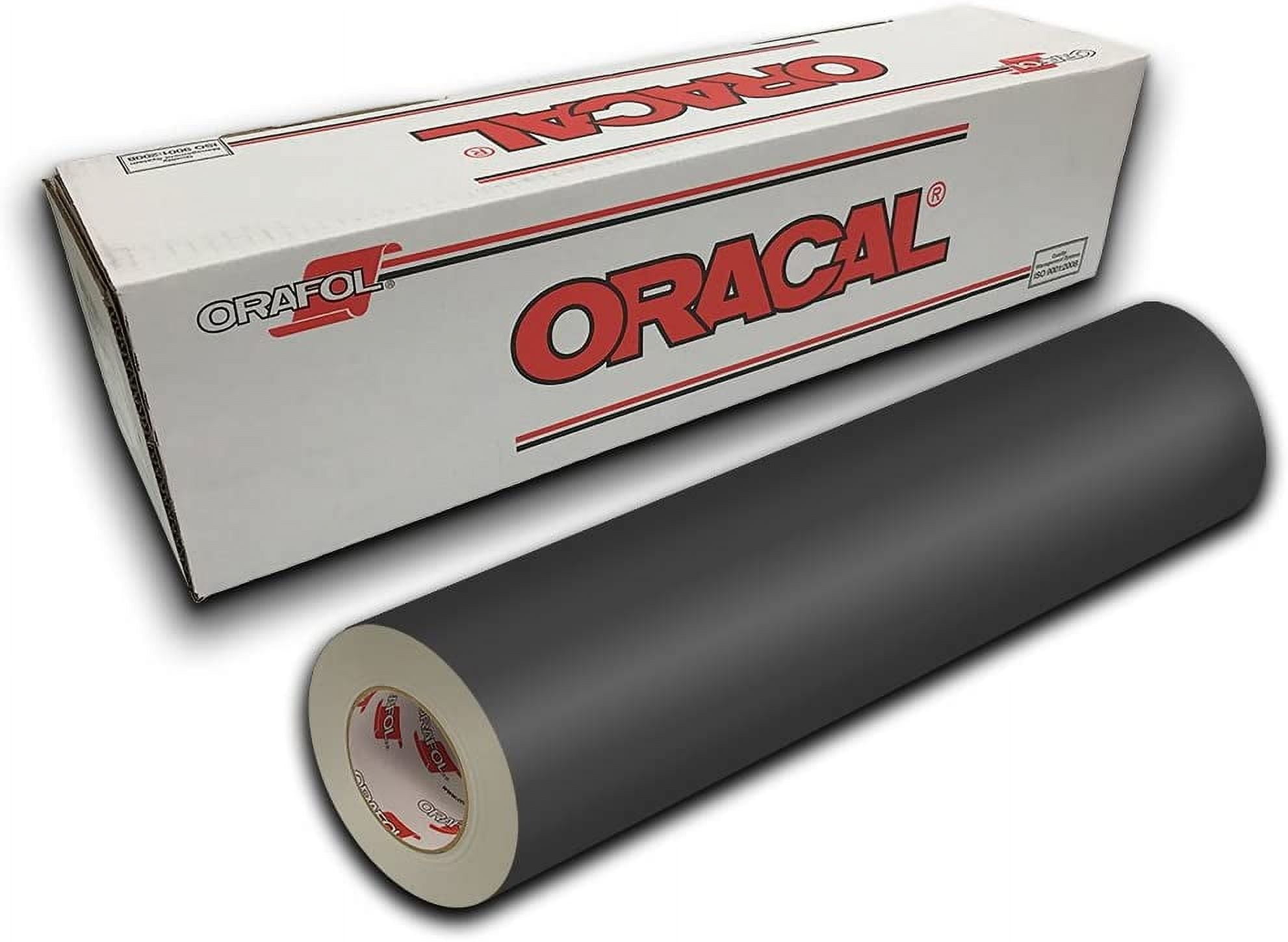 Oracal 651 Glossy Vinyl Roll - Light Brown, 24" X 150 Ft, Permanent Adhesive For Indoor & Outdoor Crafts
