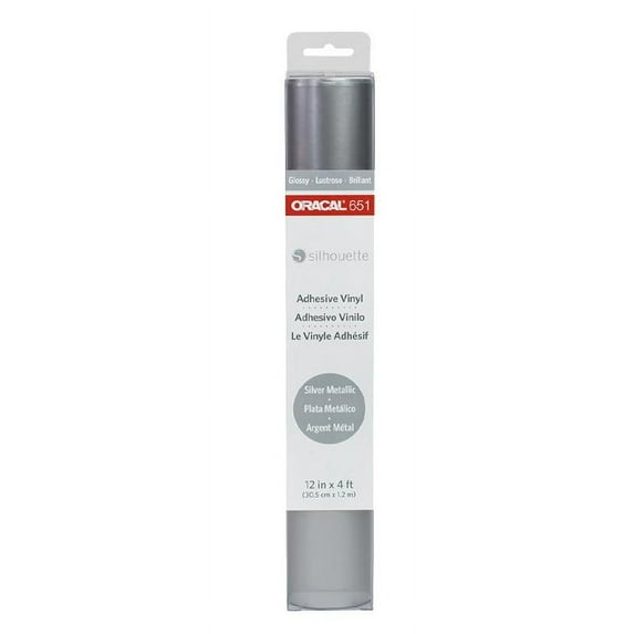 Oracal 651 Vinyl For Silhouette-Silver