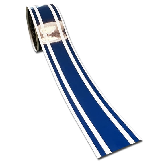 Oracal Blue Vinyl Racing Stripes Automotive Decals & Stickers, 2" x 72"