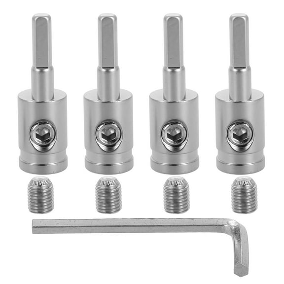Oraceous 1 Set Car Audio Gauge Amp Input Reducer Wire Brass Terminal For Car Audio Systems Wire Connector Radio Wire Harness Adapter Terminal (4GA)