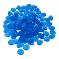 thumbnail image 1 of Oraceous 100pcs Glow in The Dark Garden Pebbles Stones Rocks for and Walkways Decor DIY Decorative Luminous Stones Blue, 1 of 10