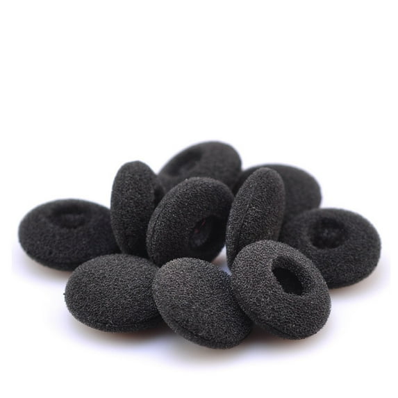 Oraceous 100pcs Replacement Earbud Cushions for Earphones Soft Earbud Sponge Pads Round Earbud Covers Mini Earbud Sponge Earbud Cushion Replacements Earbud Pad Covers