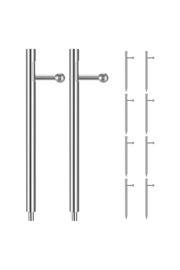 10pcs Replacement Pins For Smart Watch Bands Watch Strap Link Pins Stainless Steel Watch Band Pins Quick Release Spring Bars Watch Accessories