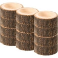 thumbnail image 1 of Oraceous 12pcs Creative Bark Design Votive Candle Holders Tea Light Candle Stands Decorative Tealight Holders, 1 of 10