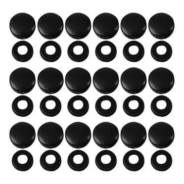 Worgeous 20 Pairs License Plate Bolt Caps Lock Screws for License Plates