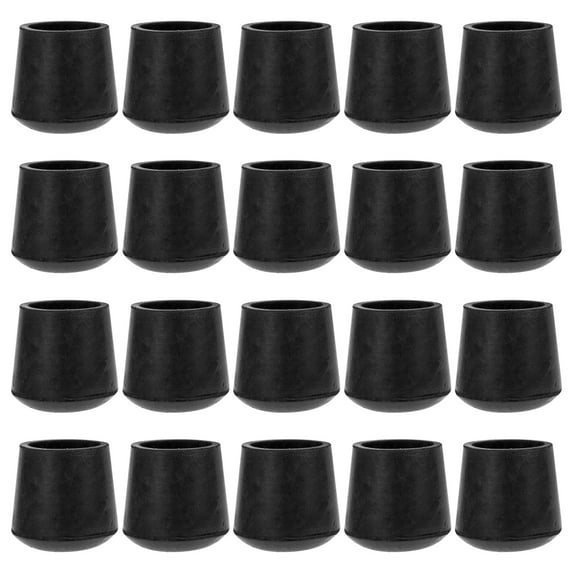 Oraceous 20Pcs Anti-Skid Trampoline Leg Covers Rubber Replacement Caps for Trampoline Legs Protective Covers