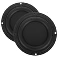 thumbnail image 1 of Oraceous 2PCS Round Bass Speaker Radiator Diaphragm Vibration Diaphragm Plate Replacement for Bass Speaker Loudspeaker Audio DIY Repair, 1 of 11