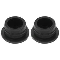 KALLORY Rubber Swimming Pool Ladder Bumpers Black 2Pcs 2.36x2.36x1.26in