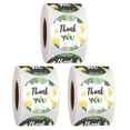 thumbnail image 1 of Oraceous 3 Rolls/1500pcs Thank You Labels Stickers Envelope Sealing Label Gift Adornments, 1 of 10