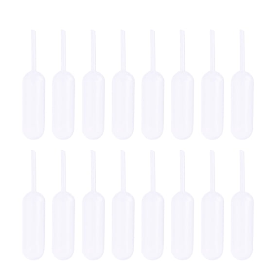 Masteelf 4ML White Plastic Jam Dropper Pipette for Precise Dropping Safe and Quality