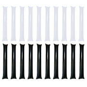 Oraceous 40 Sticks Noisemaker Toys for Cheerleading, Basketball, Football, Party Favors in Black and White