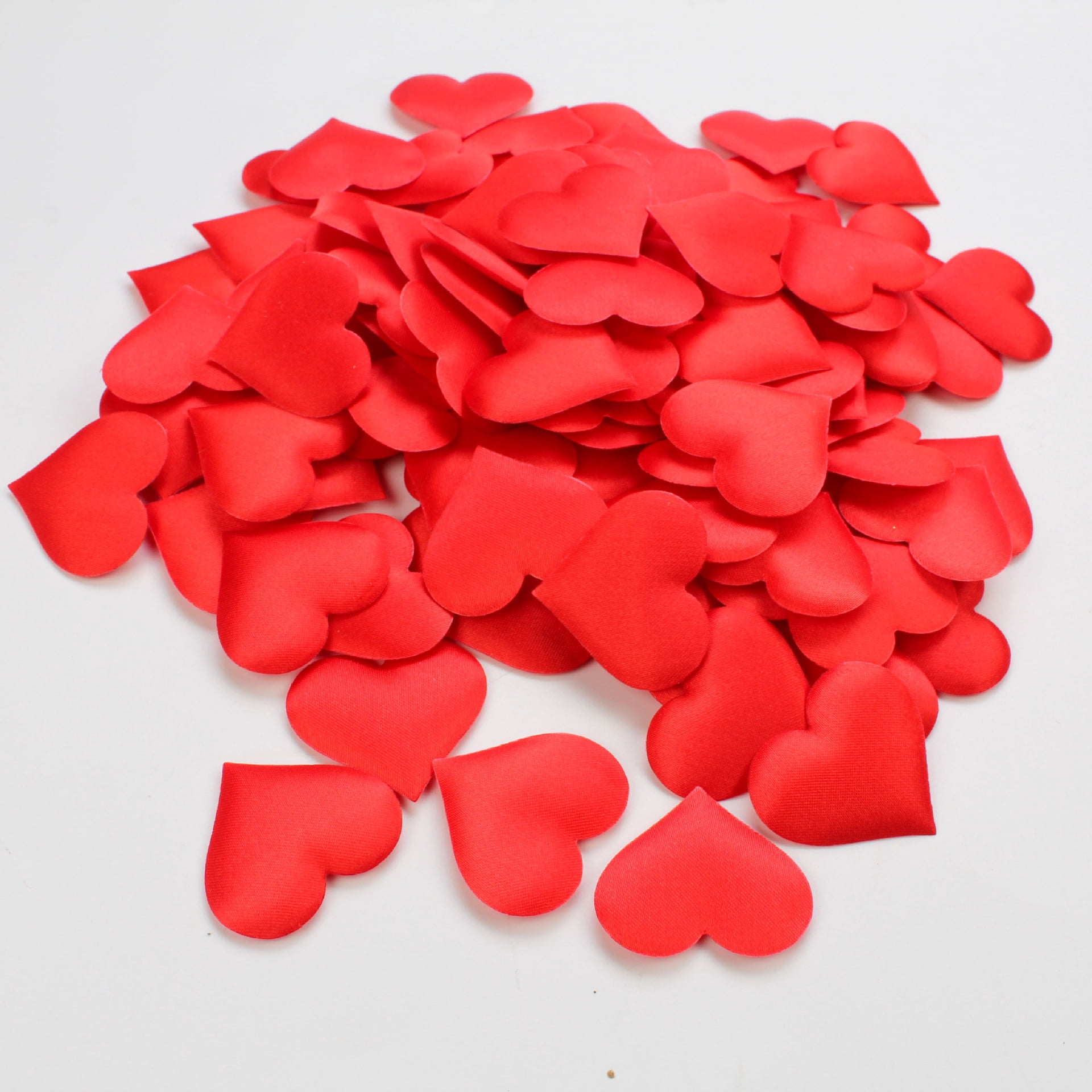Build A Bear Heart Insert 500pcs Heart Shape Sponge Confetti - Red ...