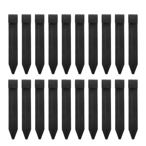 Oraceous 50pcs Plastic Irrigation Hose Hold-Down Stakes Soaker Hose Pegs Drip Support Camping Tent Outdoor Blanket Stakes