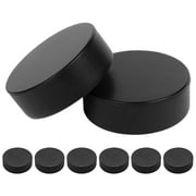 Oraceous 8pcs High Wear-Resistant Hockey Pucks Ideal For Training And Practice Durable Core Foam Pucks For Enhanced Performance