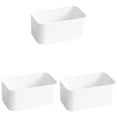 thumbnail image 1 of Oraceous Bathroom Wall Shelf Storage Rack: 3Pcs Floating Shelves Utility Storage Organizer Shower Basket for Bathroom Kitchen, 1 of 10