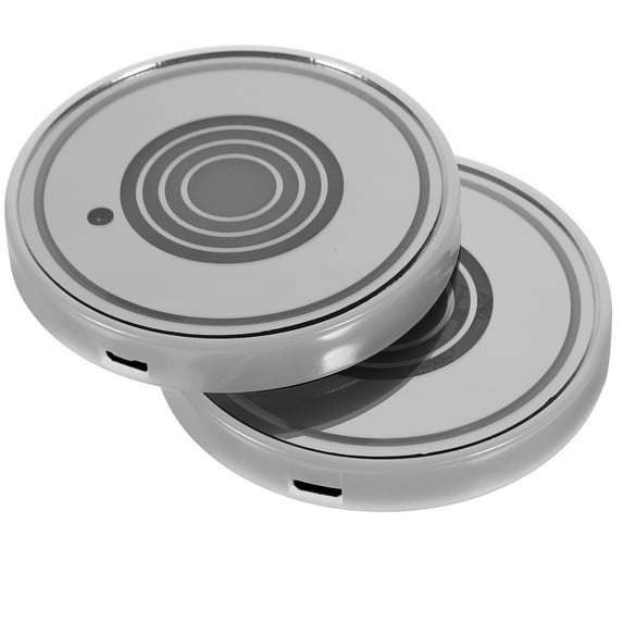 Oraceous Car LED Cup Holder Lights Mat Luminescent Cup Pad LED Interior Atmosphere Decoration Glow Mug Coaster 2Pcs