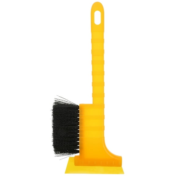 Oraceous Car Scraper: Snow Scraper Frost Snow Removal Tool for Car Window and Windshield Yellow