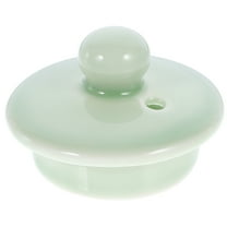 Oraceous Ceramic Teapot Lid Retro Tea Pot Lid Kitchen Tea Kettle Replacement Lid Teacup Lid
