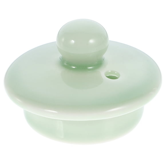Oraceous Ceramic Teapot Lid Retro Tea Pot Lid Kitchen Tea Kettle Replacement Lid Teacup Lid