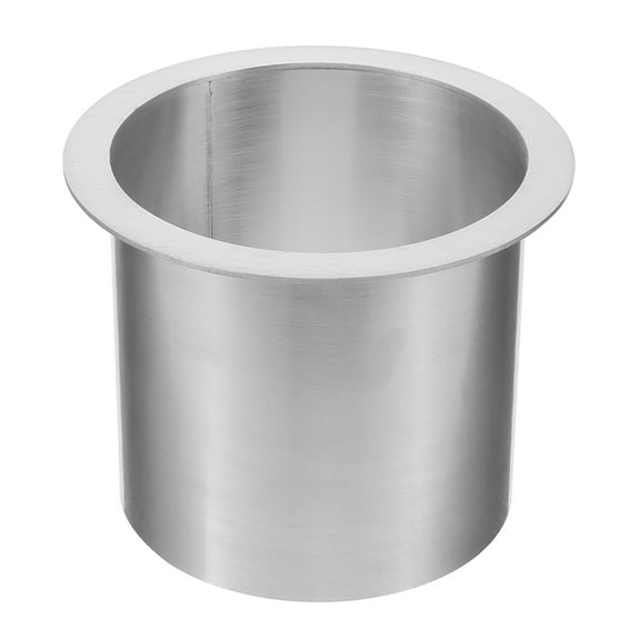 Oraceous Stainless Steel Mini Trash Can Lid with Concealed Embedded Garbage Bin Cover for Kitchen and Bathroom