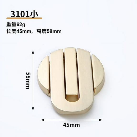 Oraceous Drawer Knobs Cabinet Knobs Drawer Pull Knobs Concealed Dresser Knobs Kitchen Knobs Dresser Drawer Knobs For Cabinets Cupboard Furniture Chest Golden