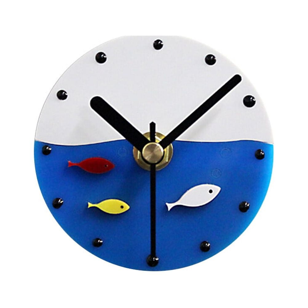 Oraceous Fish Design Refrigerator Magnets Sticker Clock Creative ...