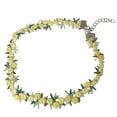 thumbnail image 1 of KALLORY Vintage Flower Necklace Women Prom 1Pack 16.1x0.6x0.04in, 1 of 10