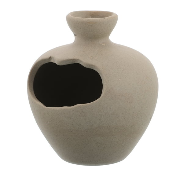 Oraceous Handmade Ceramic Stick Holder Burner Incense Chimney Dish for Sage, Meditation, Aromatherapy, and Home Decor