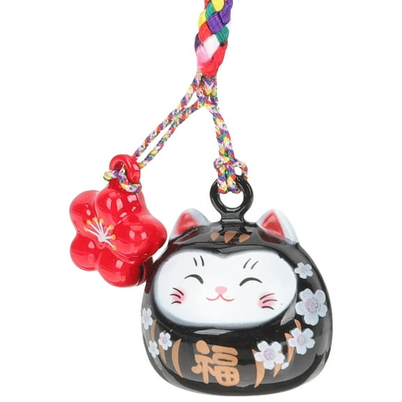 Oraceous Japanese Luck Cat Pendant Bag Backpack Hanging Ornament Phone Hanging Decor