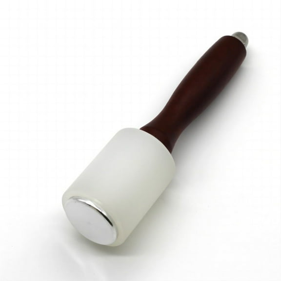 Oraceous Leather Crafting Hammer Mallet Wooden Handle Leather Mallet Tool For Diy Leather Carving And Leather Tooling Projects