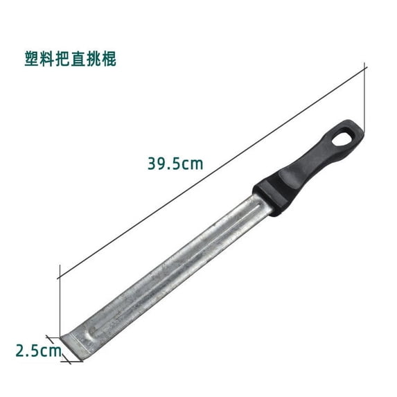 OFFIGAM Stainless Steel Grill Gripper with Nonslip Handle, Heavy Duty BBQ and Campfire Lifter Tool for Outdoor Cooking