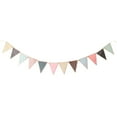 thumbnail image 1 of Oraceous Pennant Banner Colorful Pennant Flags Decorative Hanging Pendant Bunting Garland for Grand Opening Christmas Fall Birthday Party Decor, 1 of 10