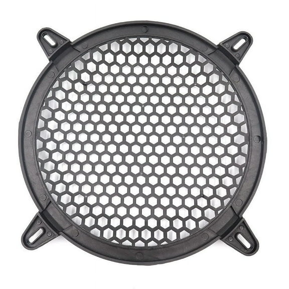 Oraceous Round Speaker Grille Mesh For Car Subwoofer Protective Dustproof Cover For Car Audio Speaker Guard For Car Speakers Speaker Covers For Cars