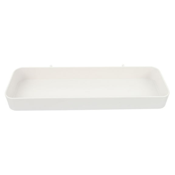 Worgeous 1pc Plastic Pegboard Storage Bin Hanging Container Accessories