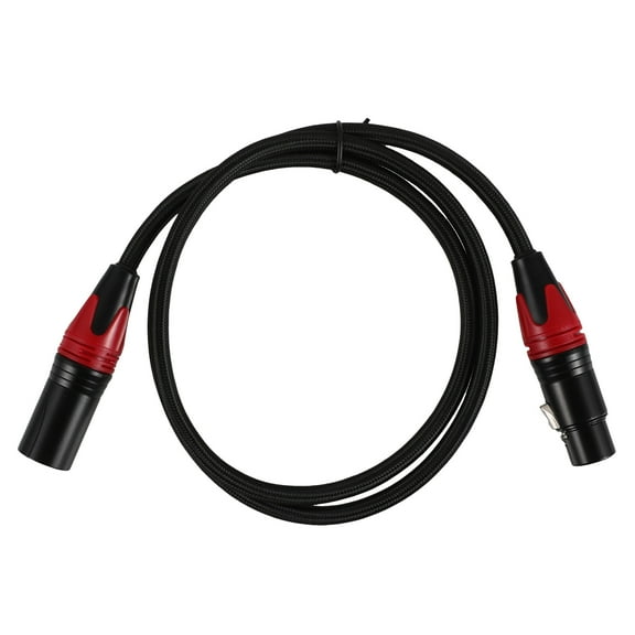 Oraceous XLR Cable XLR Braided Cable XLR Cable Speaker System XLR Cable Braided XLR Male to Female 3 Pin Connector Cable for Microphones Mixer
