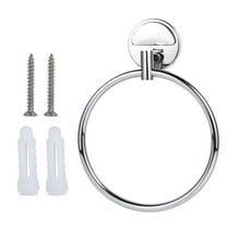 Oraceous Wall-Mounted Hand Towel Rack Stainless Steel Bathroom Towel Holder (Ring)