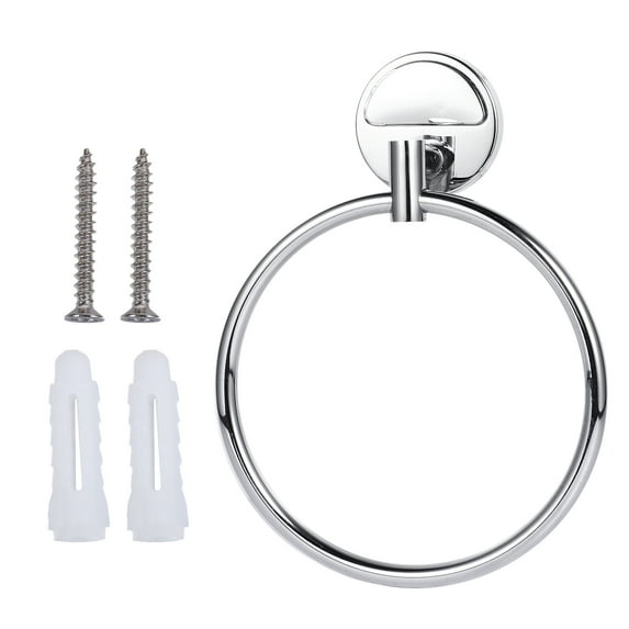 Oraceous Wall-Mounted Hand Towel Rack Stainless Steel Bathroom Towel Holder (Ring)