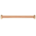 thumbnail image 1 of Oraceous Wooden Closet Rod for Hanging Clothes Closet Hanging Pole with 2 Ends Space Saving Closet Tension Rod Dowel Rod Heavy Duty Closet Bar with No Drilling Holder 40-50CM, 1 of 11