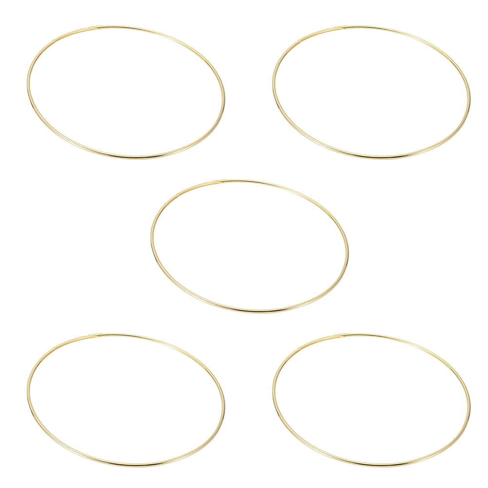 Oraceous Wreath Frame Macrame Ring: Metal Catcher Wreath Form Macrame ...