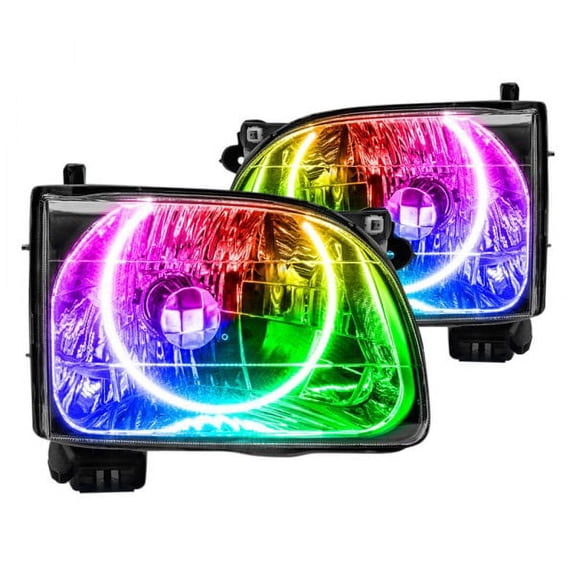 Oracle 01-04 Toyota Tacoma Halo Headlights-Colorshift -W/2.0 CNTLR