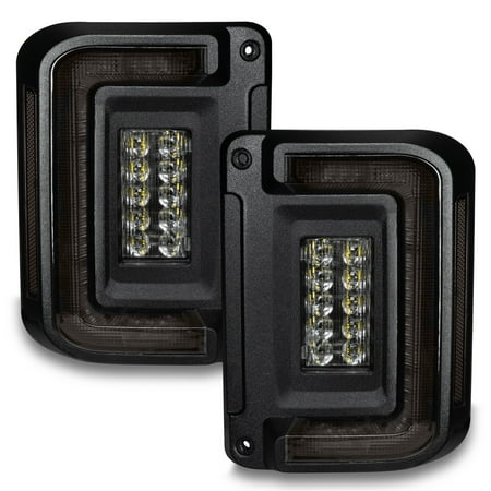 ORACLE Lighting Flush Mount LED Tail Lights for 2007-2017 Jeep Wrangler JK