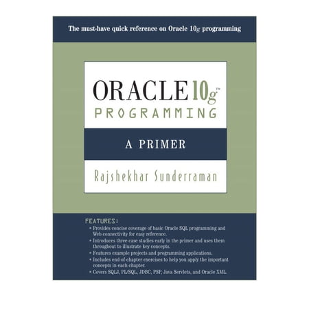 Oracle 10g Programming: A Primer, (Paperback)