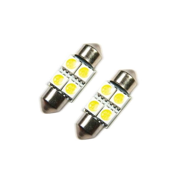 Oracle Lighting 5203-001 33 mm 4 LED 3-Chip Festoon Bulbs - Cool White - Pack of 2