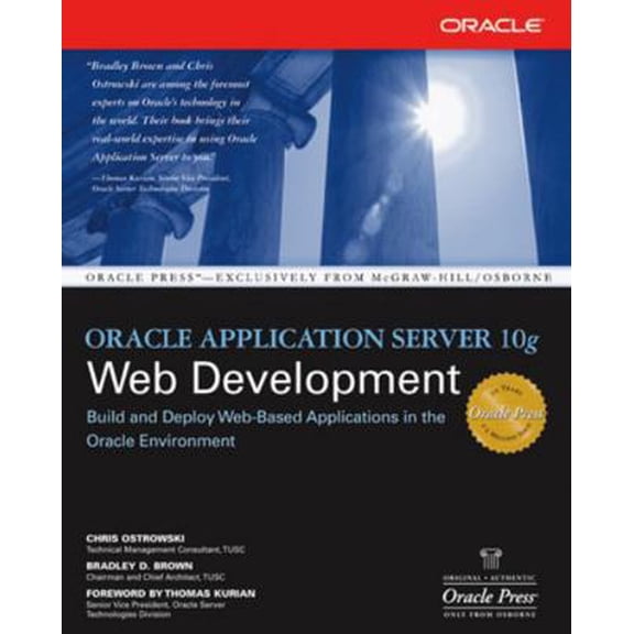 Pre-Owned Oracle Application Server 10g Web Development (Paperback) 0072255110 9780072255119