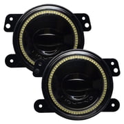 Oracle Jeep WRG JK/JL/Gladiator JT W Led Fog Lights-White Fits select 2015-2018,2021 JEEP WRANGLER UNLIMITED