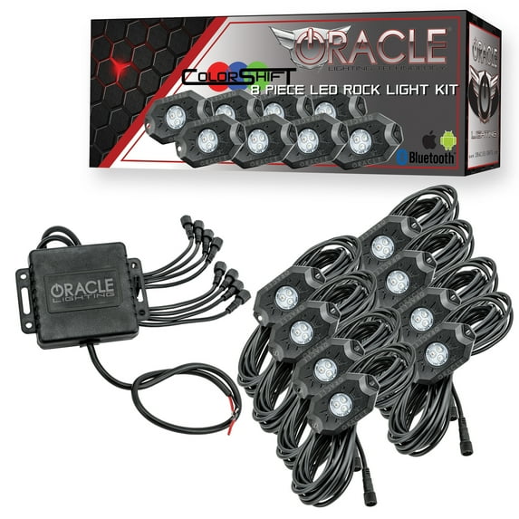 Oracle Light 5797333 Bluetooth Colorshift LED Rock Light Kit