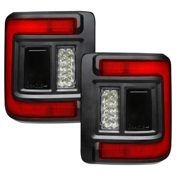 Oracle Light O37-5884504 JL Flush Mount LED Tail Lights Fits select: 2018-2019,2021 JEEP WRANGLER UNLIMITED