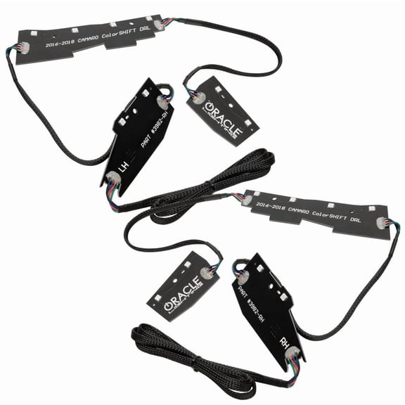 Oracle 16-18 Chevy Camaro RGB+W Headlight DRL Upgrade Kit ColorSHIFT w/o Controller SEE WARRANTY 1345-339