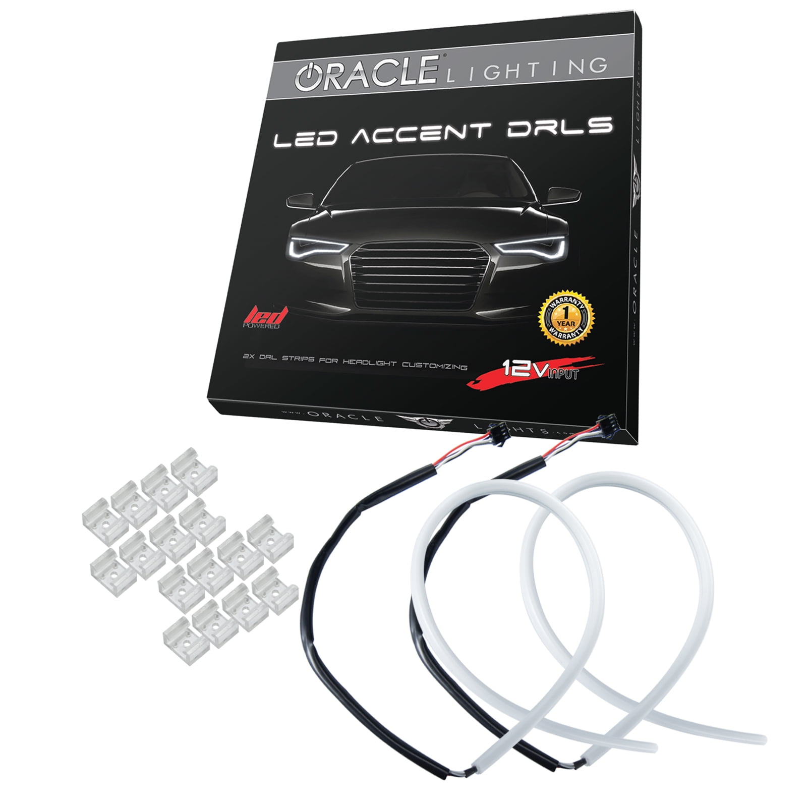 Oracle Lighting 24" Led Accent Drls (Pair) - Amber/White